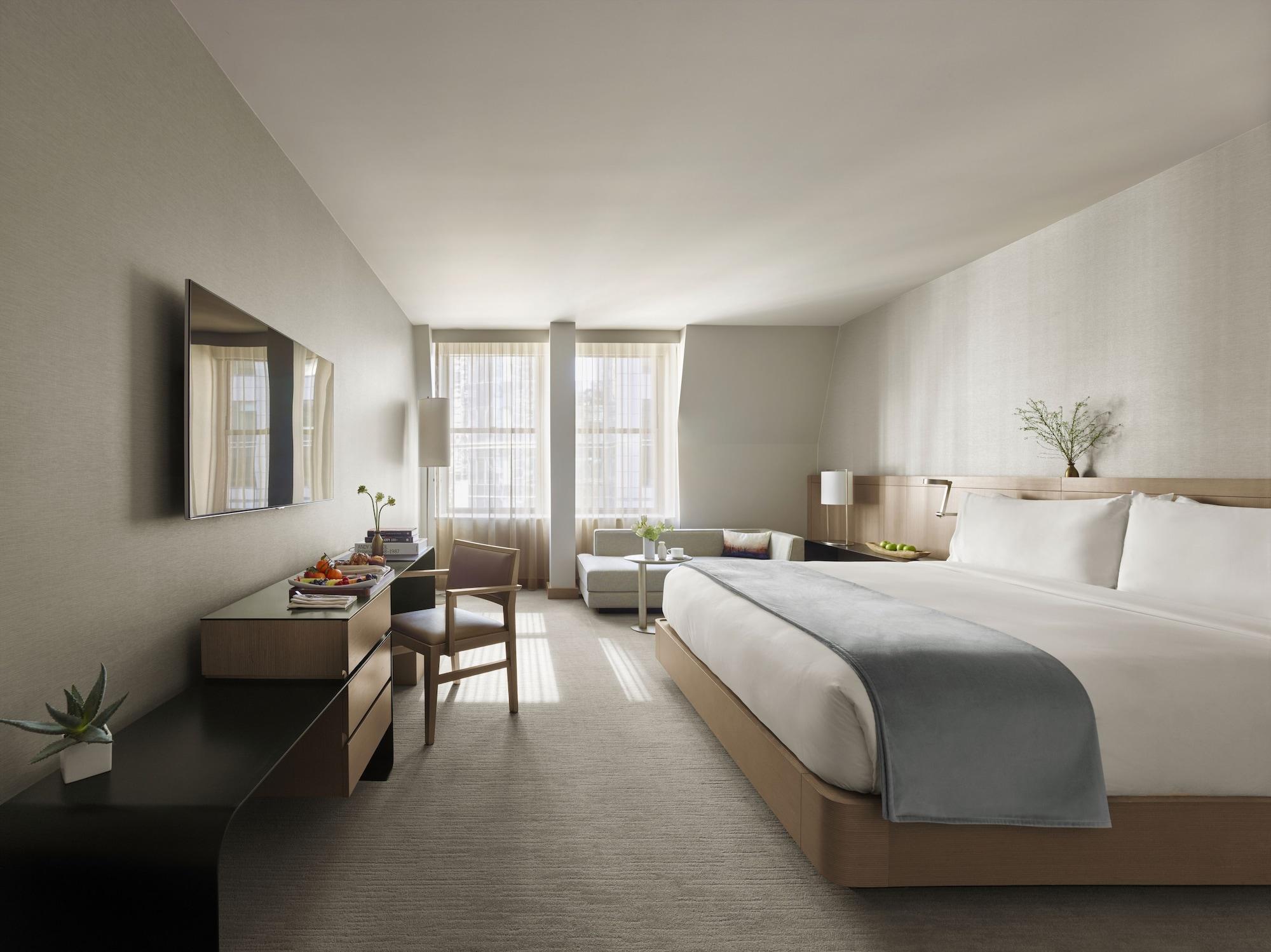 The Knickerbocker Hotel New York Luaran gambar A guest room at the Hotel Commonwealth