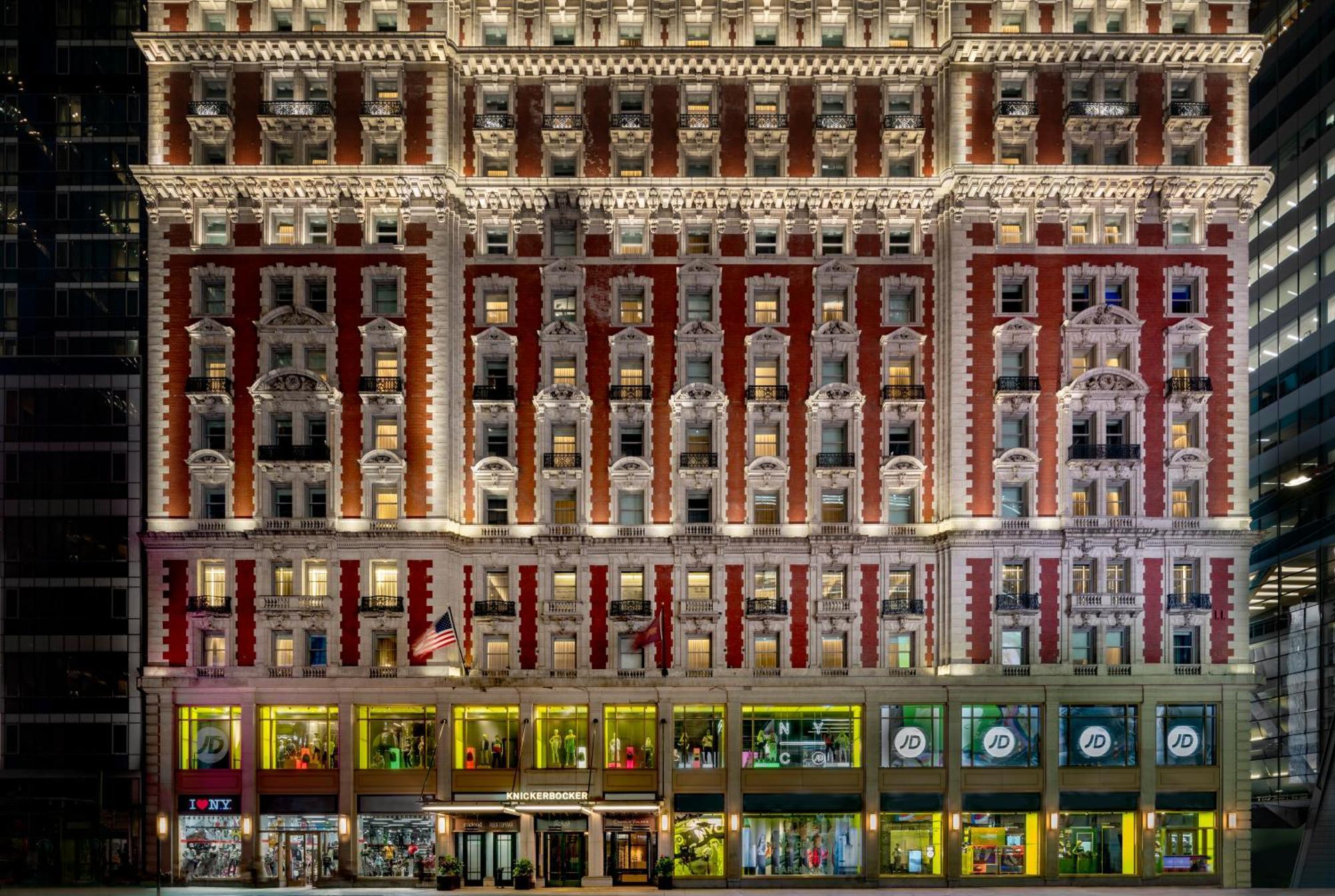 The Knickerbocker Hotel New York Luaran gambar The hotel's facade