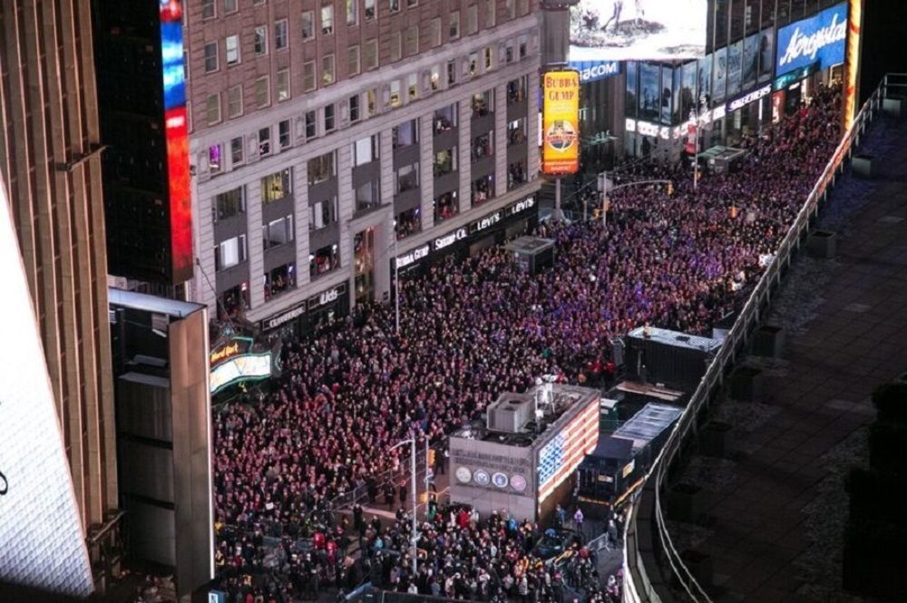 The Knickerbocker Hotel New York Luaran gambar The crowd at the 2008 NHL Winter Classic